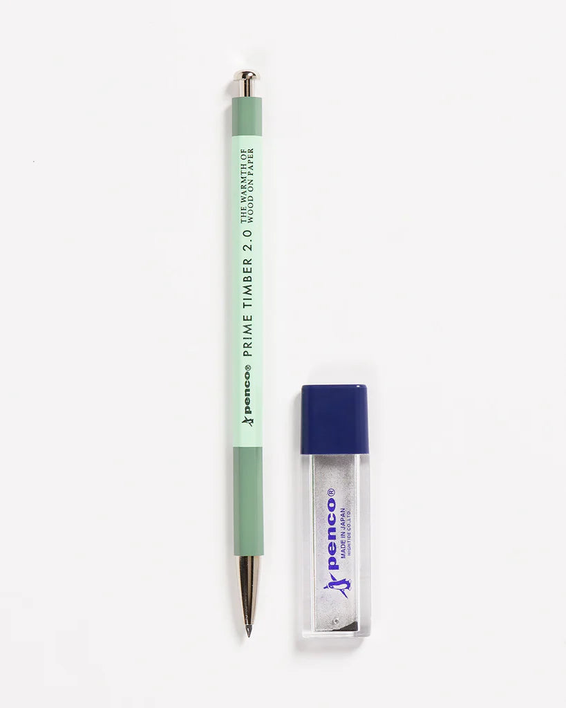 Prime Timber Pencil and Sharpener - Mint