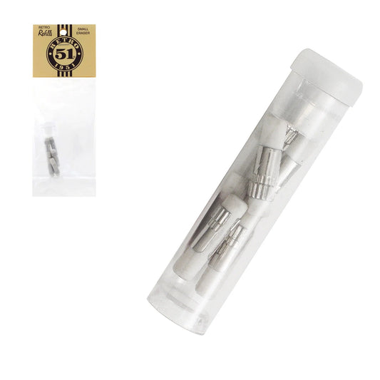White Erasers - Set of 6 - Hexomatic Mechanical Pencil Refill