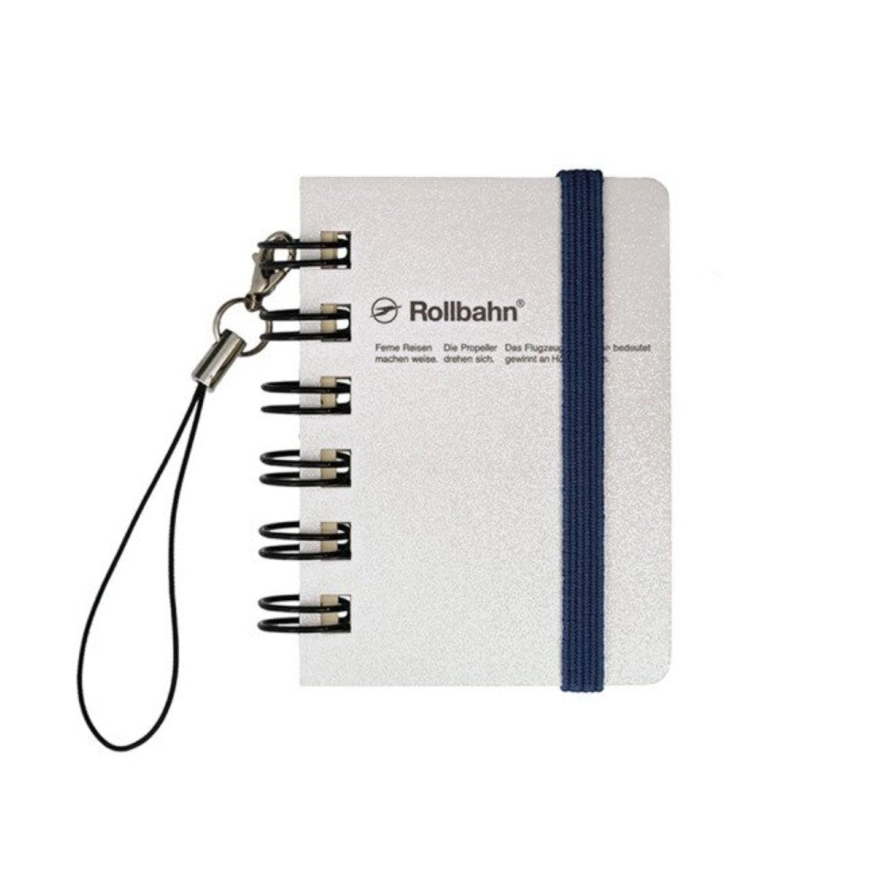 Rollbahn Micro Keychain - Pearl White