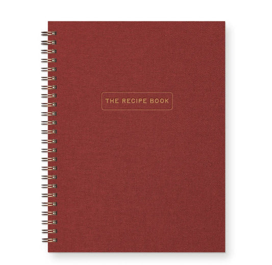 Classic Frame Recipe Book - Brick Linen