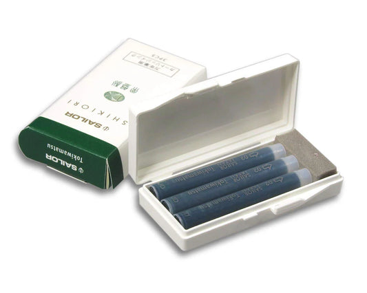 Tokiwamatsu - Sailor Shikiori Ink Cartridges - Set of 3