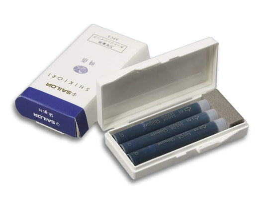 Shigure - Sailor Shikiori Ink Cartridges - Set of 3