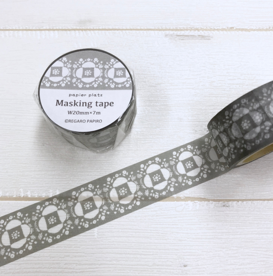 Papier Platz Washi Tape - Floral Quilt