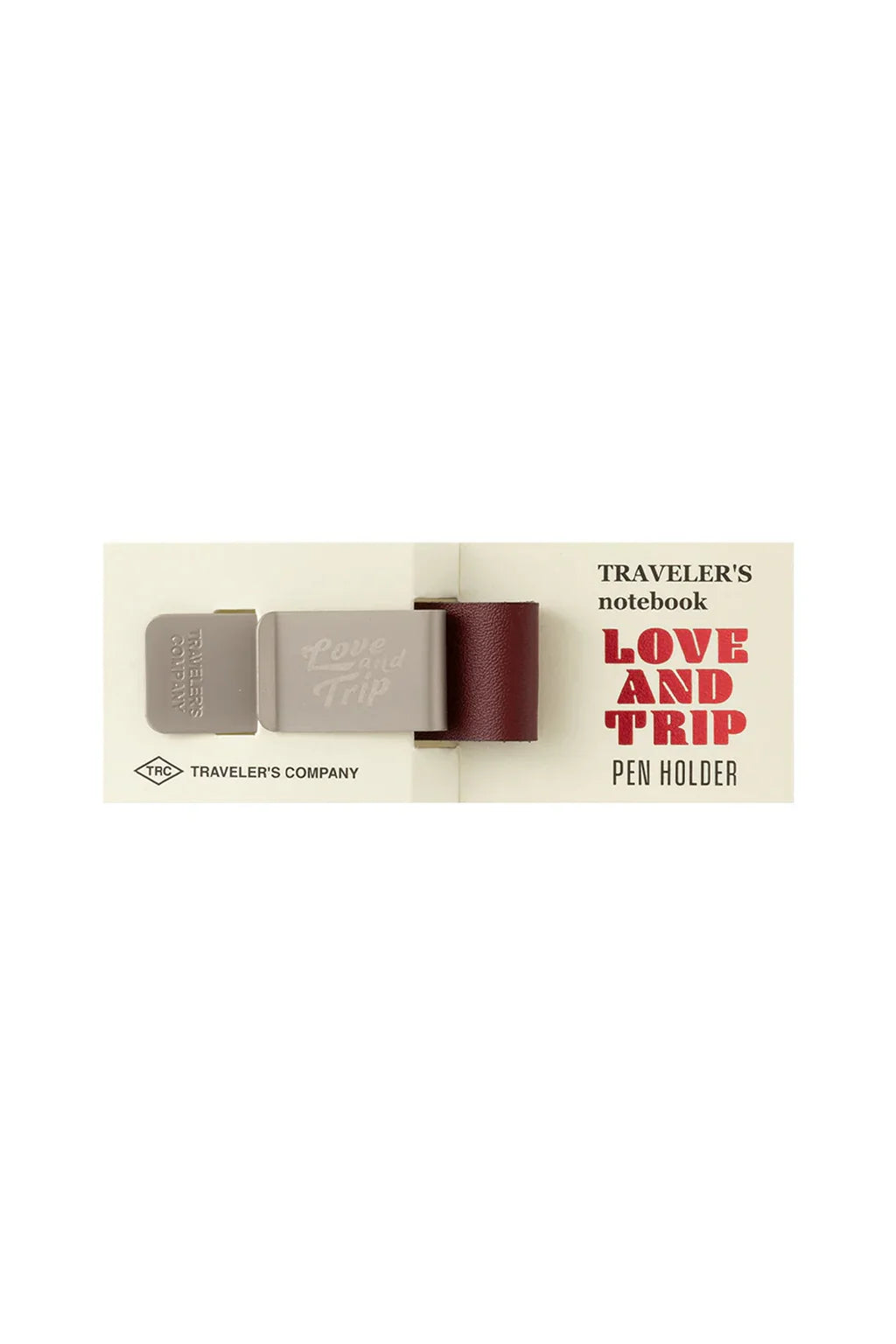 Red Pen Holder - Traveler's Accessory