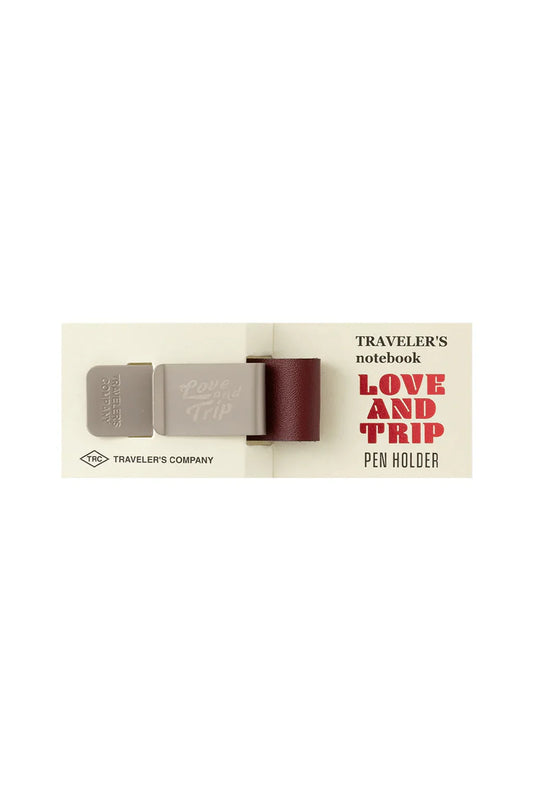 Red Pen Holder - Traveler's Accessory