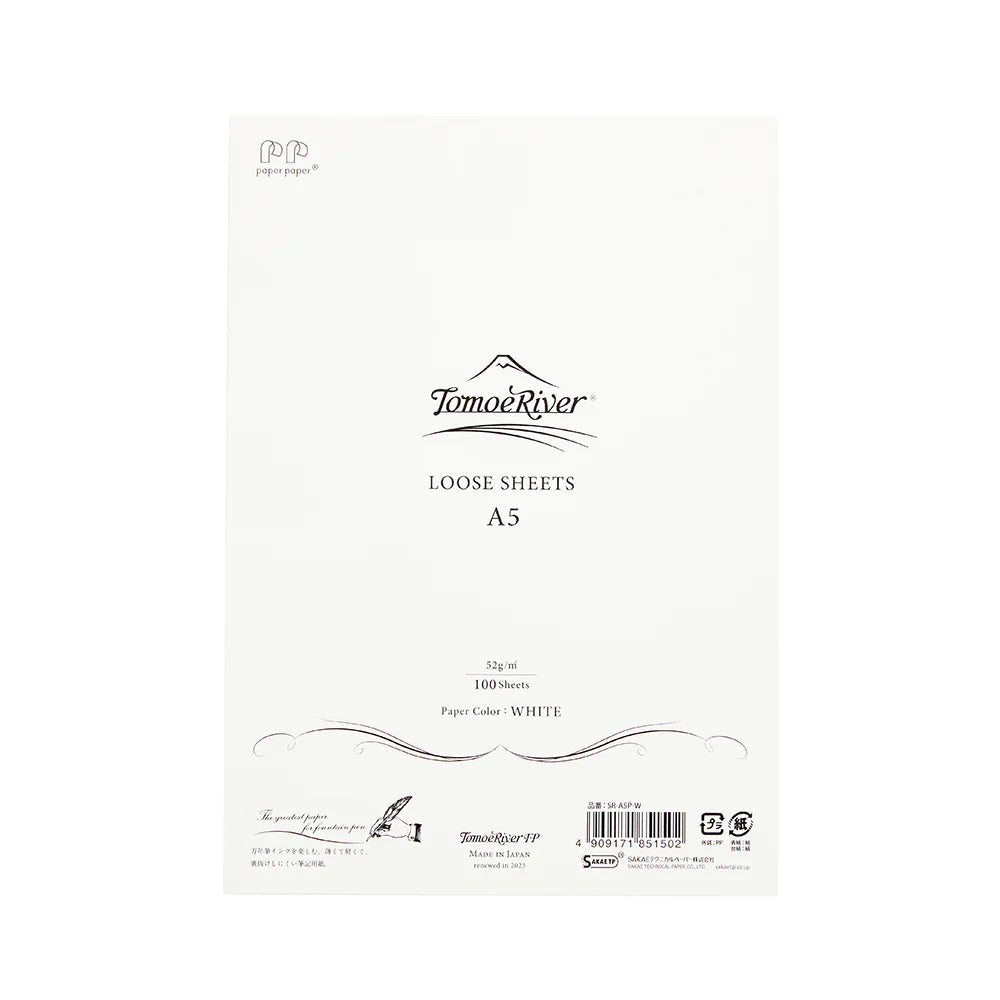 Tomoe River - A5 White - Loose Sheets