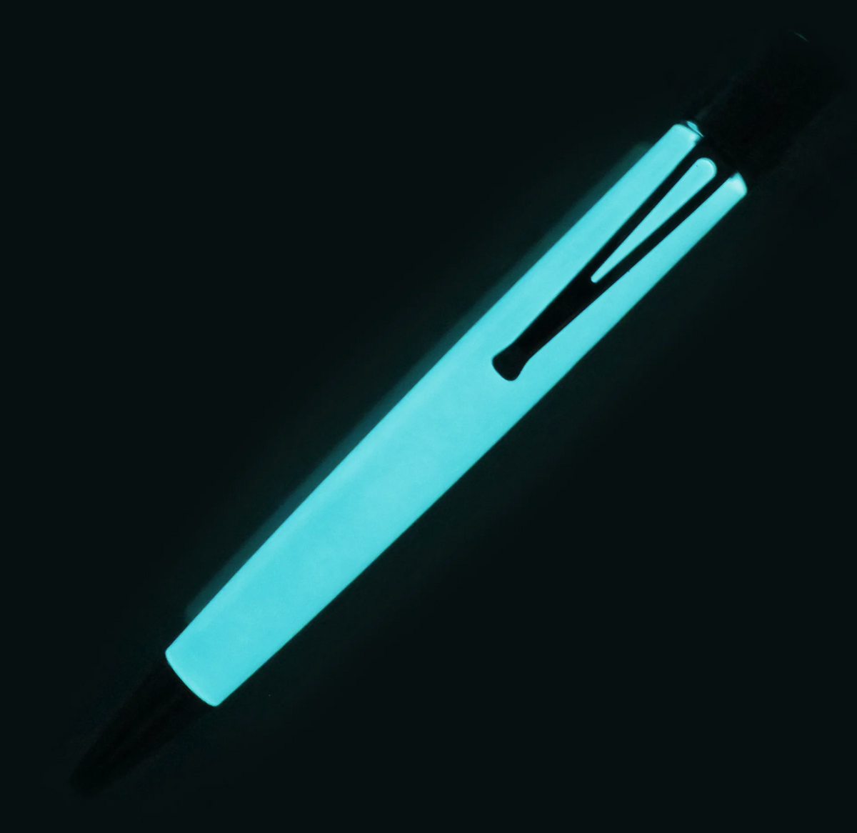 White [Glow-in-the-Dark] Tornado Rollerball Pen - Retro 1951 Colors
