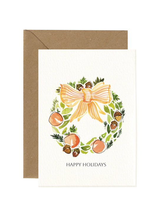 Happy Holidays Wreath - Harmony Hardin