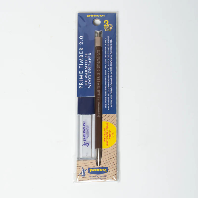 Prime Timber Pencil and Sharpener - Brown