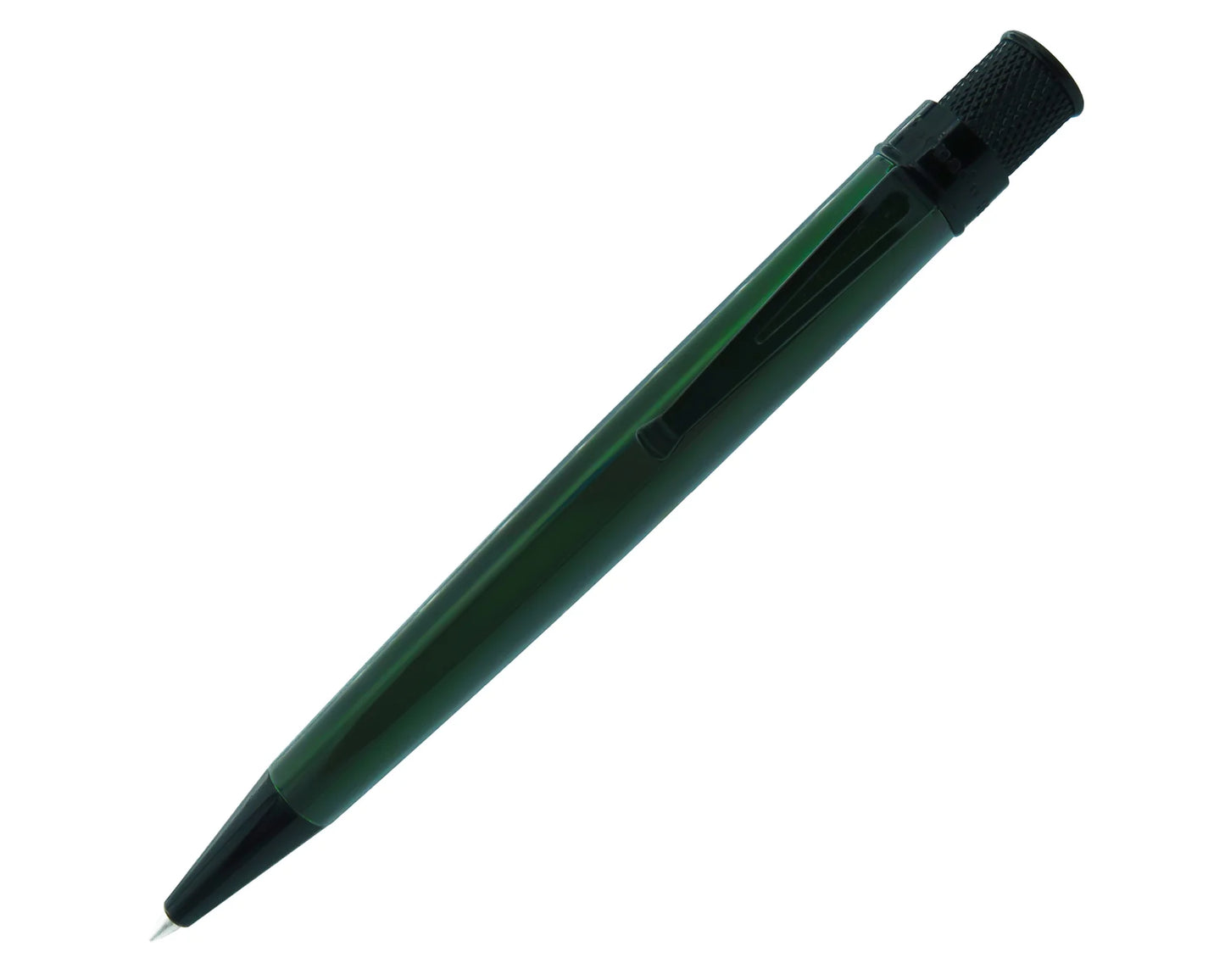 Stealth Emerald Black - Tornado Rollerball Pen