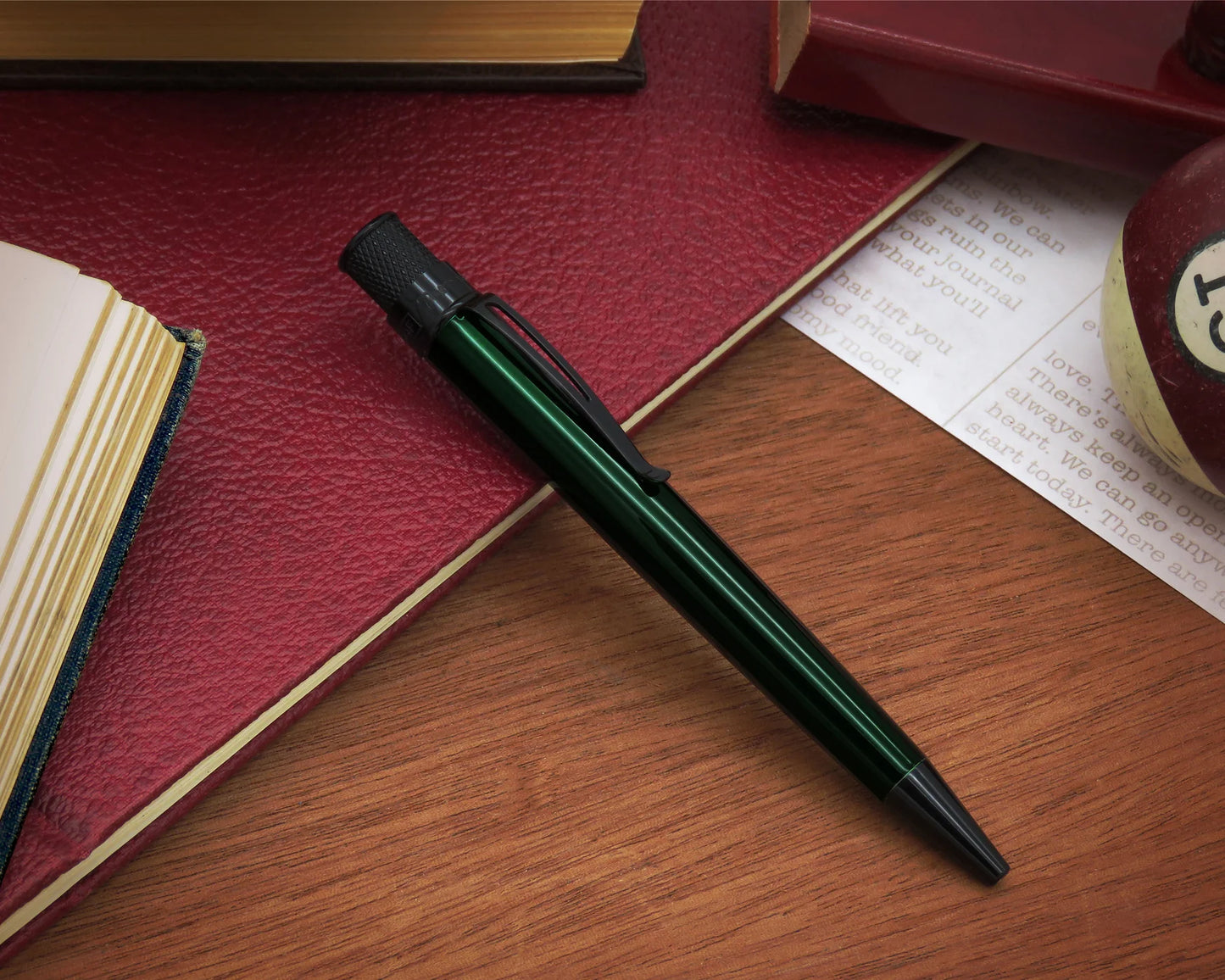 Stealth Emerald Black - Tornado Rollerball Pen