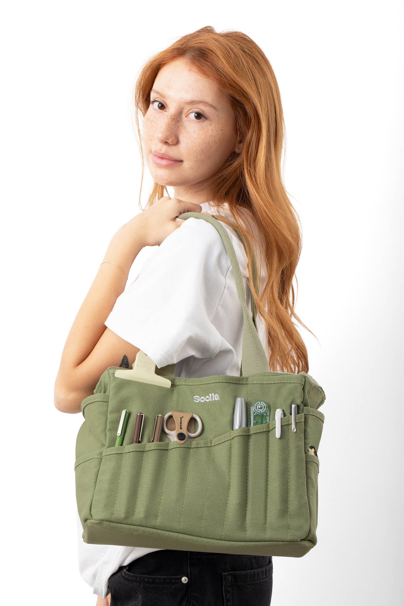 Flamingo - Studio Artist Stationery Tote