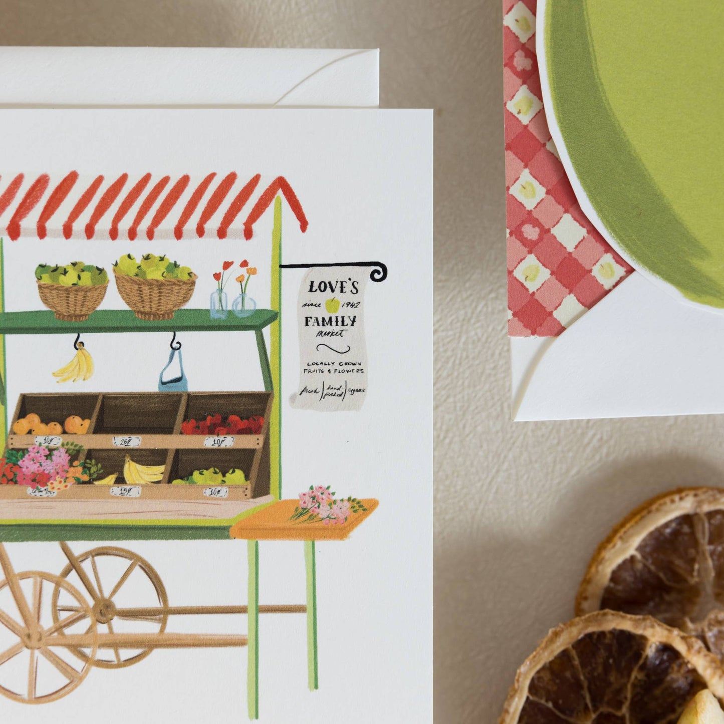 I'll Always Pick You Fruit Stand Greeting Card
