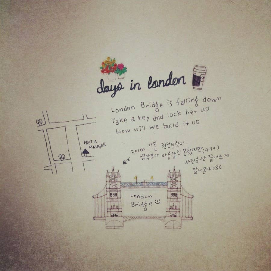 London Days - Sticker Sheet