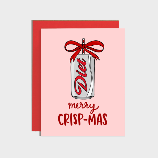 Brittany Paige - Merry Crisp-Mas Diet Soda Holiday Card