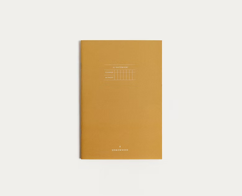 Undated Planner A5 Slim - Softcover Notebook