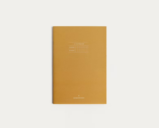 Undated Planner A5 Slim - Softcover Notebook