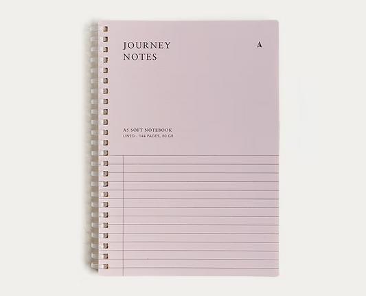 Pink - A5 Spiral Journal Notes Notebook
