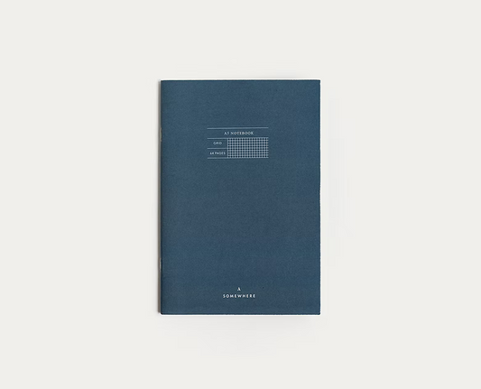 Grid A5 Slim - Softcover Notebook