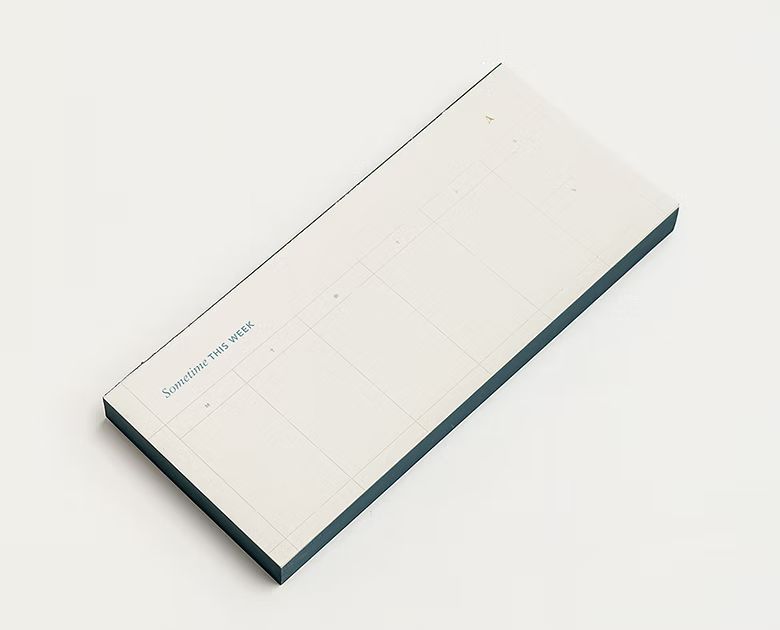 Sometime This Week - Weekly Notepad