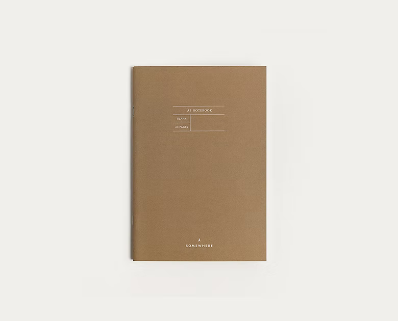 Blank A5 Slim - Softcover Notebook