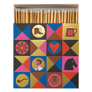 Colourful Gentleman - Safety Matches
