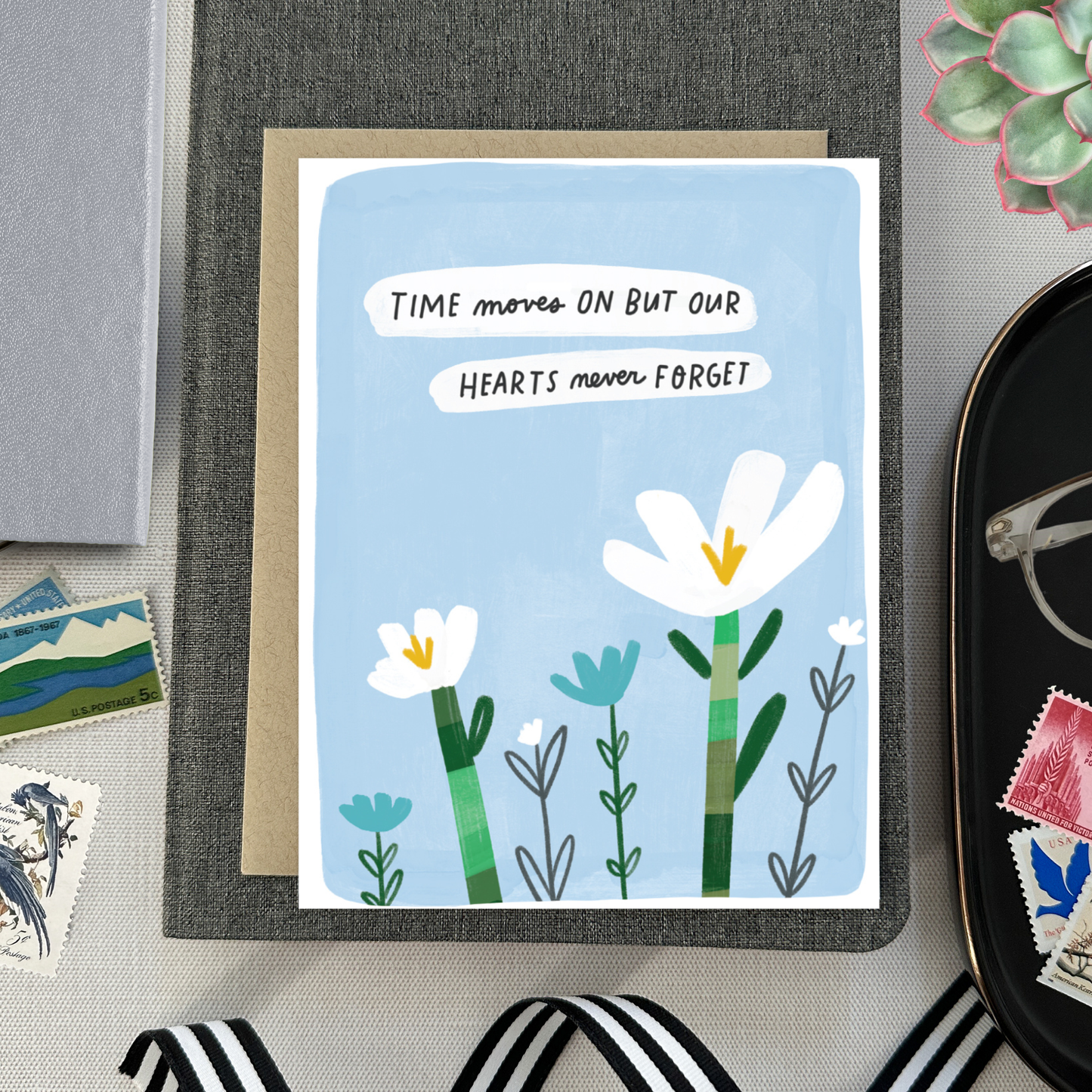 Barone and Co. - Time Moves On Sympathy Card