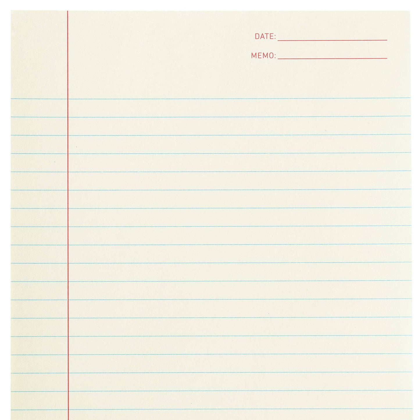 Lined Notepad