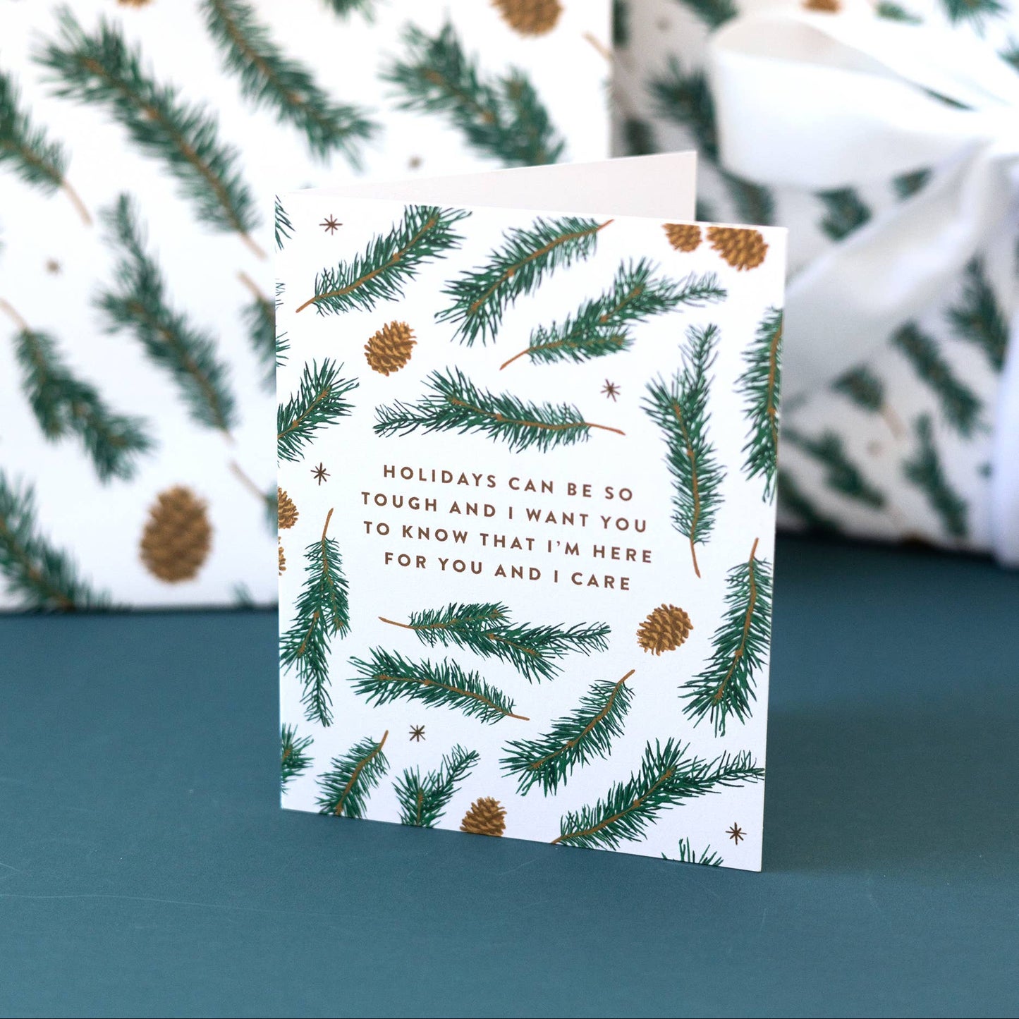 Joy Paper Co. - Holidays can be so tough... empathy card