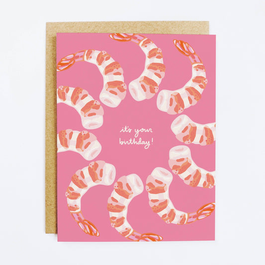 KANDS.CO - Birthday Shrimp Cocktail Card