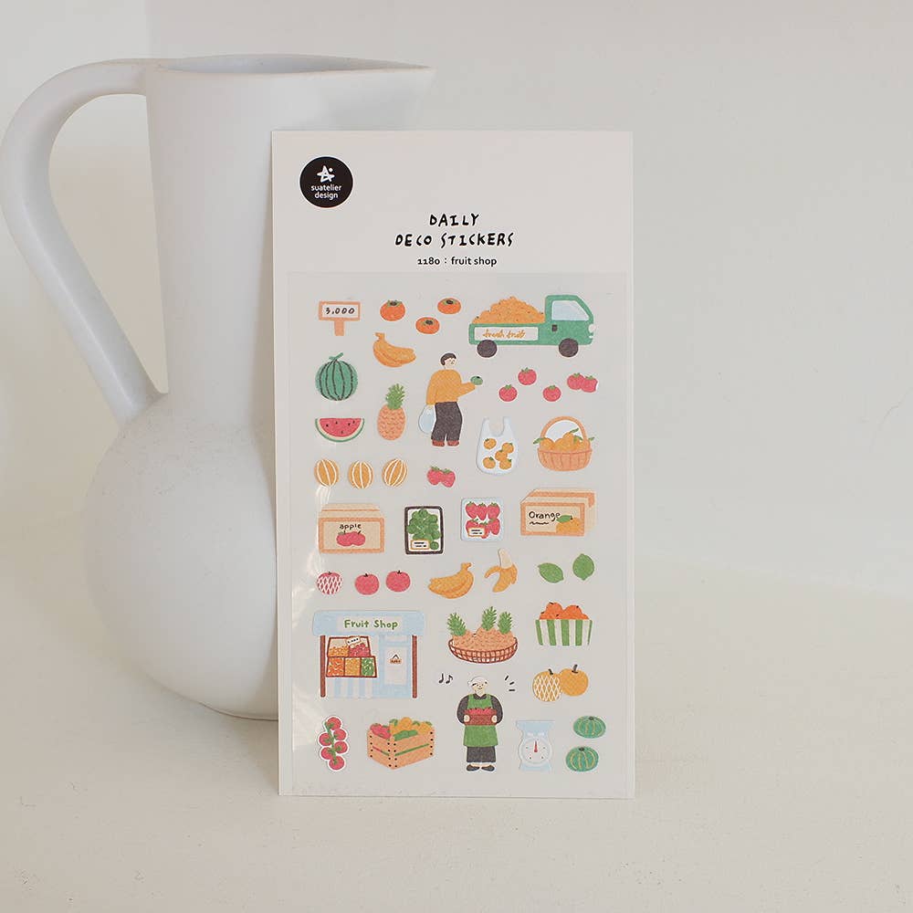 Fruit Shop - Sticker Sheet