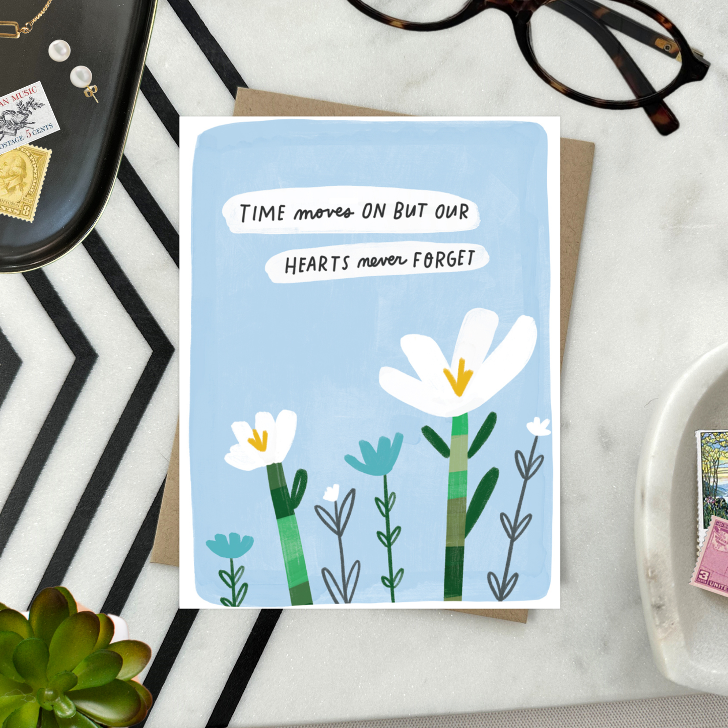 Barone and Co. - Time Moves On Sympathy Card