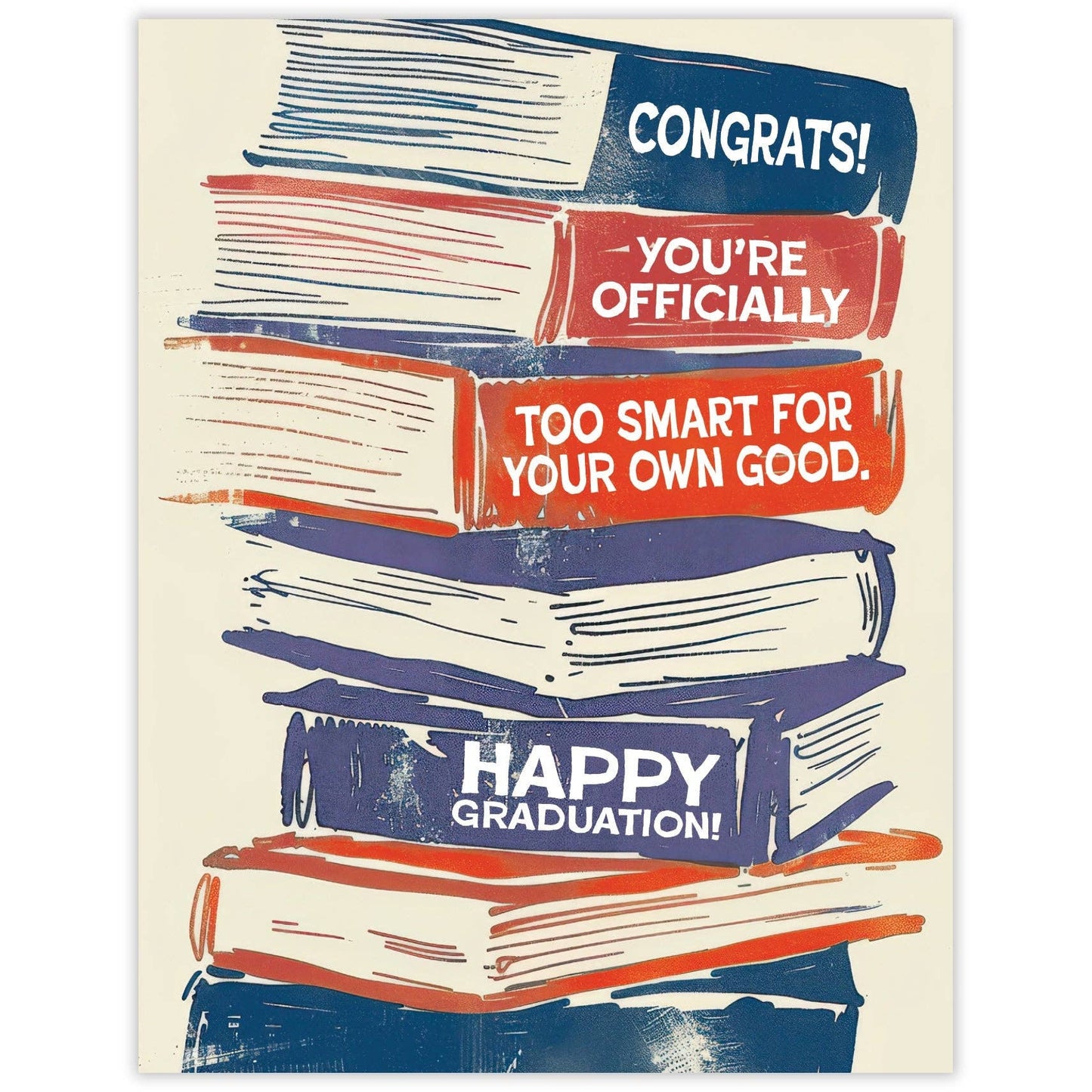 Too Smart Grad – Graduation Card