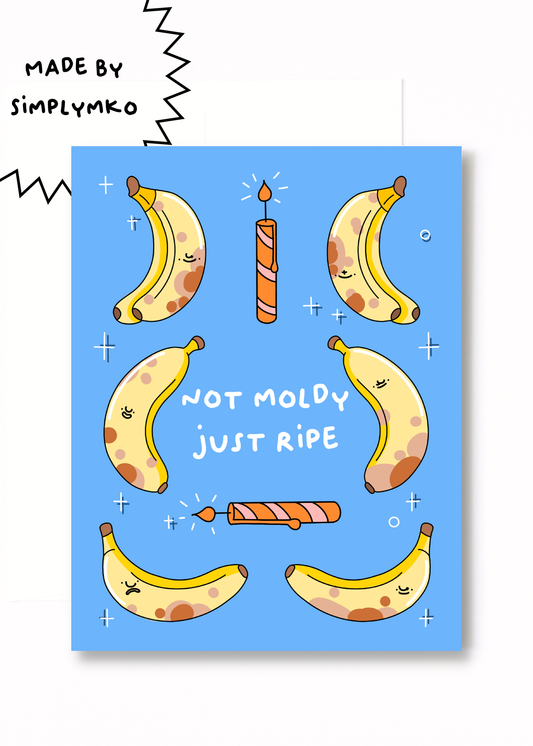 SimplyMKO - Not Moldy Greeting Card