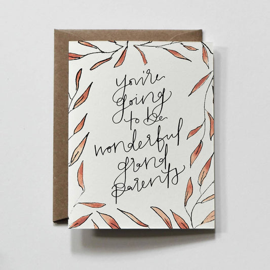 Grandparents | Grandma & Grandpa Grandkid Baby Greeting Card