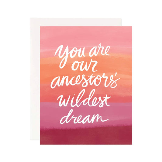 Pineapple Sundays Design Studio - Wildest Dream Greeting Card