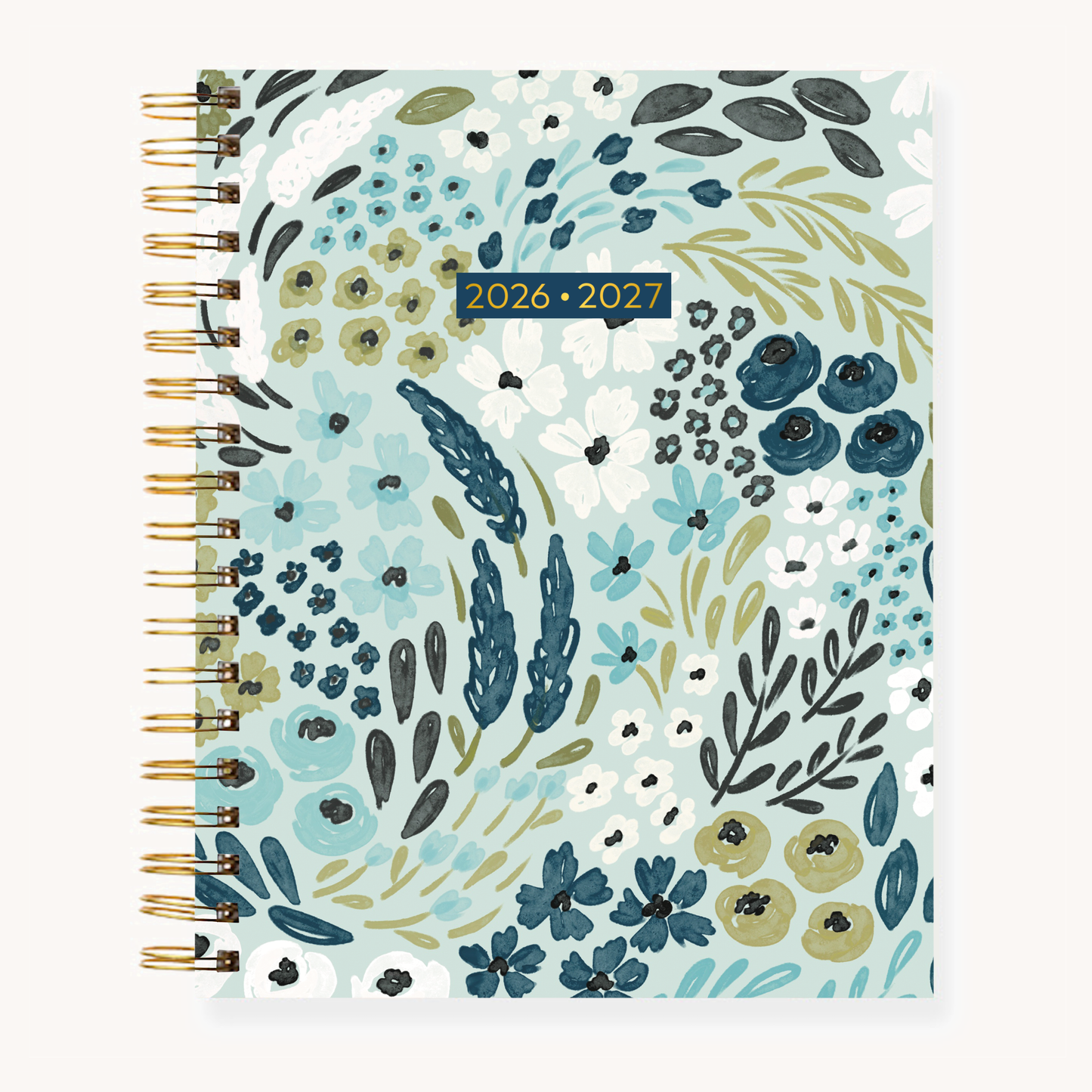 Floral Filigree  - 8.5x11 Weekly Academic Planner - 2026-2027