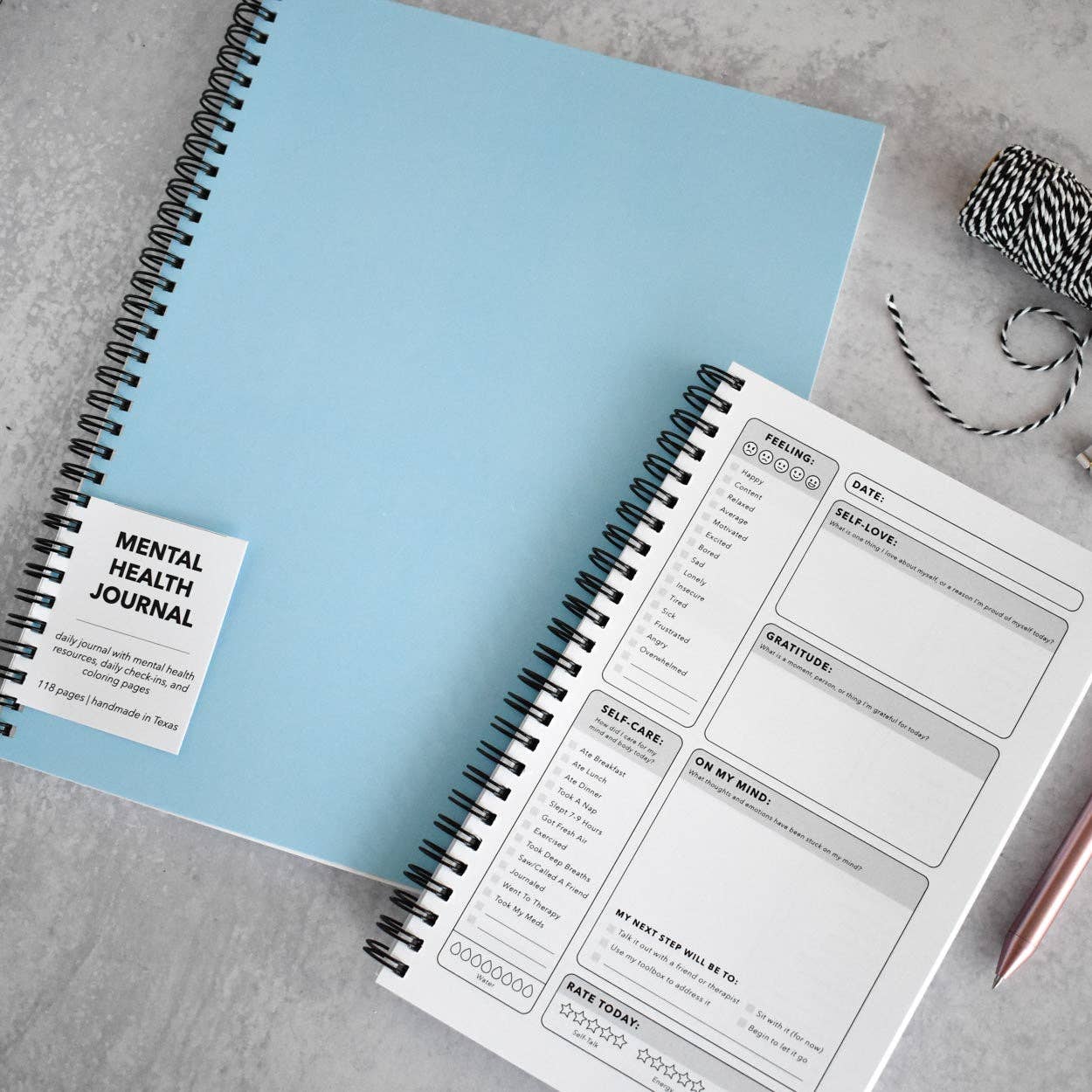 Kyn You Believe It - Blue Cover Mental Health Journal