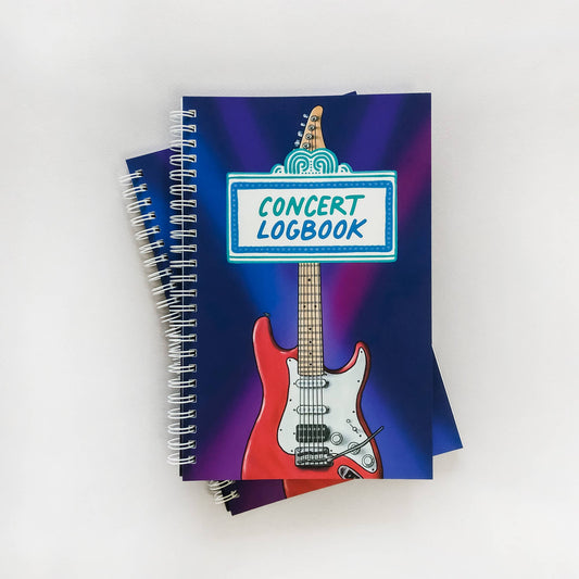 Concert Logbook - Music Lover Journal