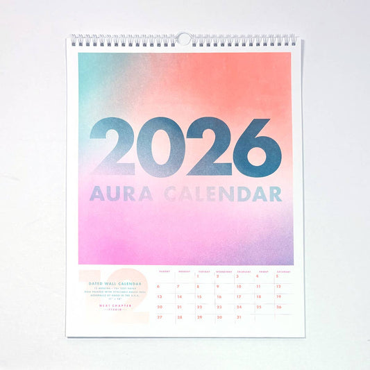 Next Chapter Studio - 2026 Wall Calendar - Aura