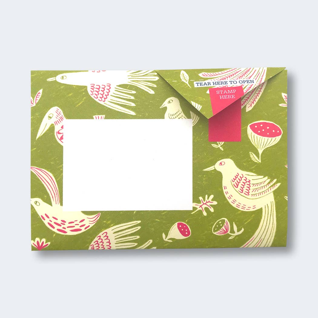 Fig & Feather - Pigeon Folding Letter Set of 6