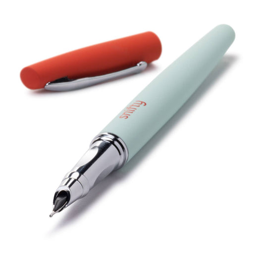 SNIFTY - INK WELL ERASABLE FOUNTAIN PEN - TOMATO/MINT