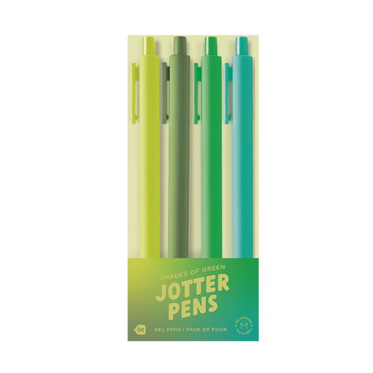 Greens - Gradient Jotter - Set of 4