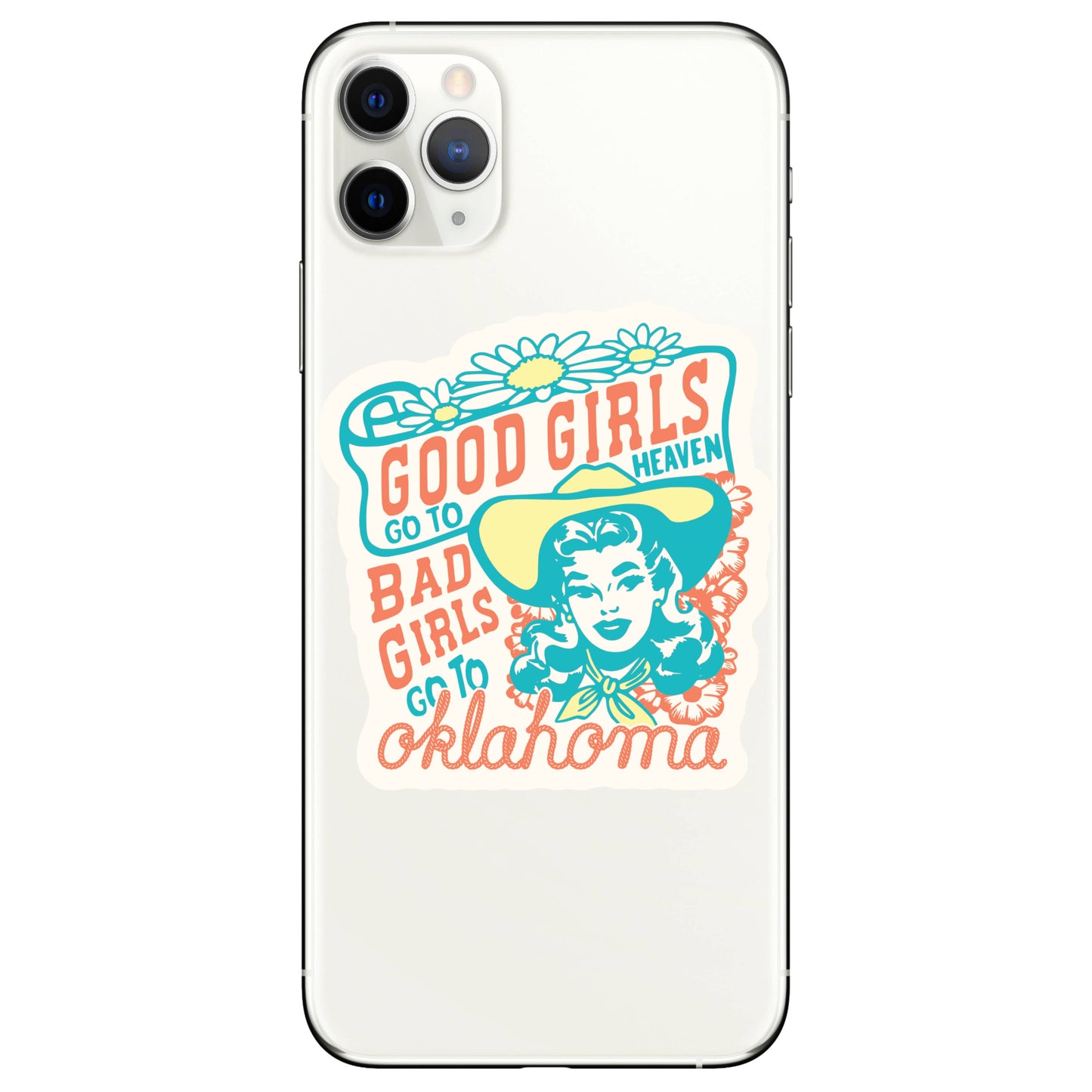 Oklahoma Bad Girls - Vinyl Sticker