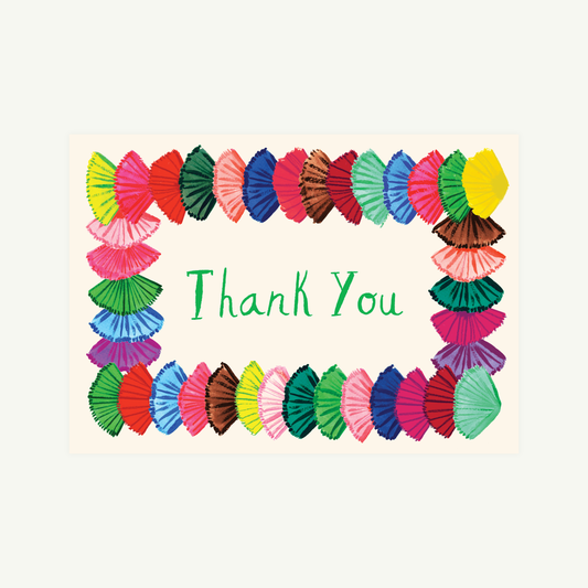Fanciful Thanks - Greeting Card