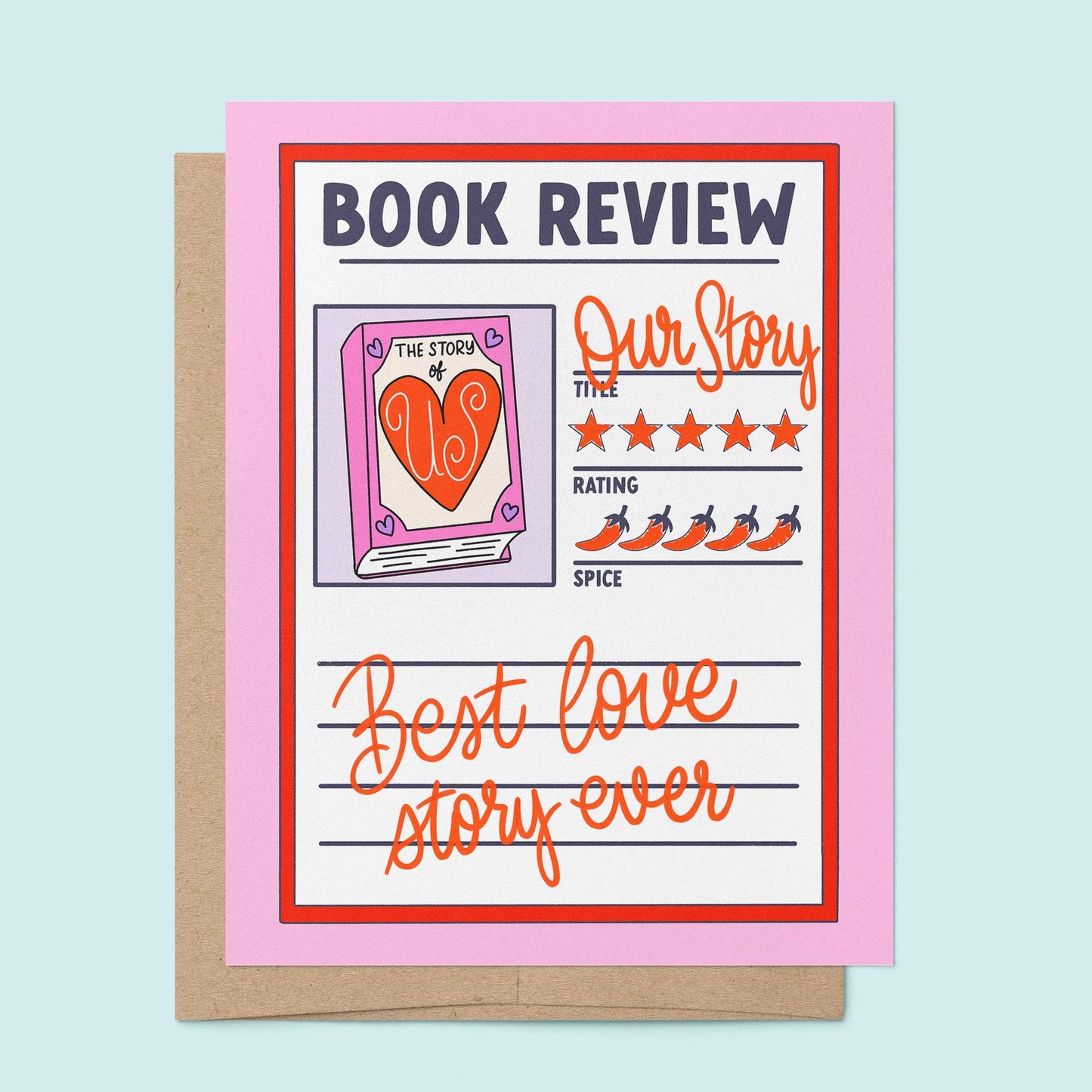 Book Review - Love Greeting Card