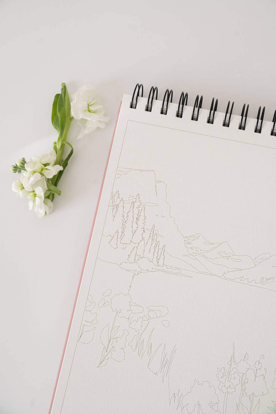 National Parks Watercoloring Book