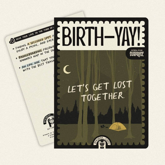 PresentCard™ | Get Lost Together - Adventurous Lovers Card