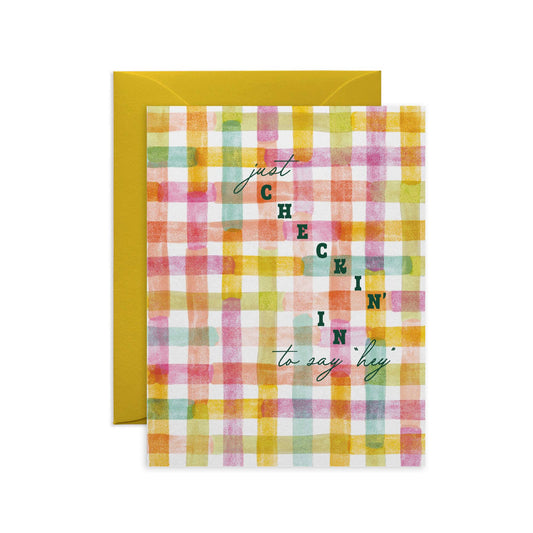 O.O.M.F Creative - Colorful Check Card