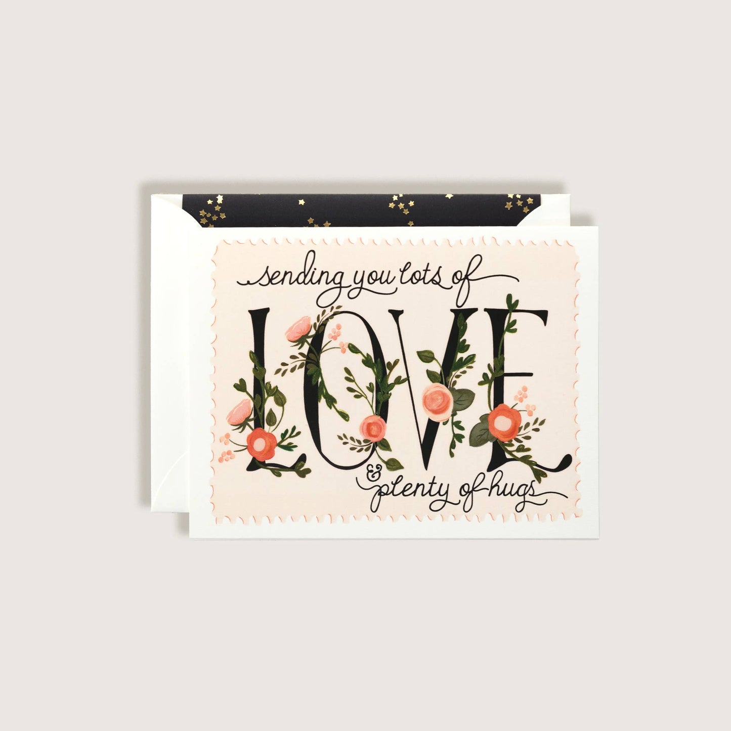 Sending you Love & Hugs Greeting Card